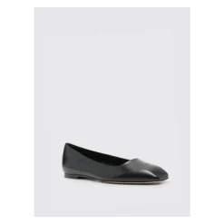 aeyde Ballerina Sko*e SquareToe Ballet Flats Sort