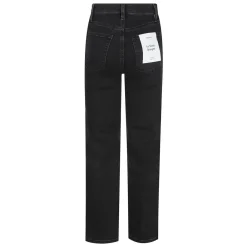 Frame Jeans*e Straight Jeans med Lommer Sort