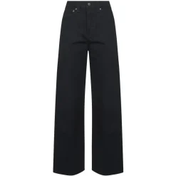 Khaite Jeans*e Straight Leg Jeans Carlyle Vask Sort