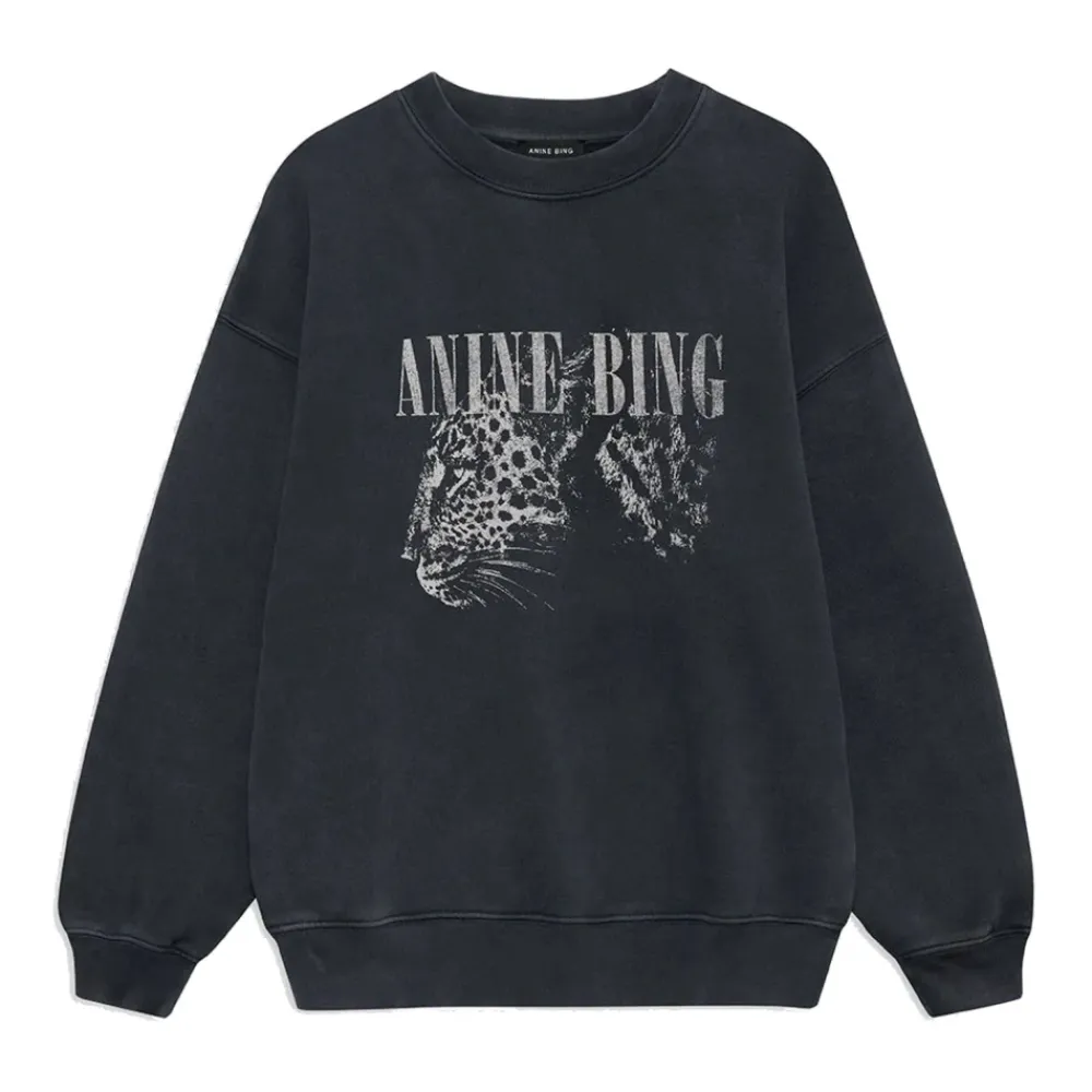 Anine Bing Sweatshirts|Striktrøjer & Sweatere*Spencer Sweatshirts Sort