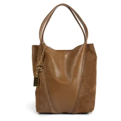 Chloé Skuldertasker*Spin Small Tote Bag Brun