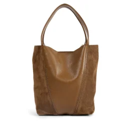 Chloé Skuldertasker*Spin Small Tote Bag Brun