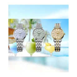 Seiko Ure*SRPL64J1 - Ur PRESAGE Cocktail Automatisk 3 hænder dato Grå