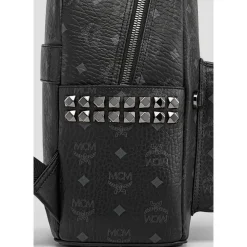 MCM Rygsække*Stark Side Studs Rygsæk Sort