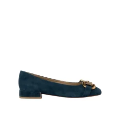 ALMA EN PENA Ballerina Sko*Stigbøjler flade sko Blå