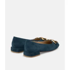 ALMA EN PENA Ballerina Sko*Stigbøjler flade sko Blå