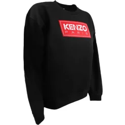 Kenzo Sweatshirts*Stilfuld Kvinder Sweatshirt Sort