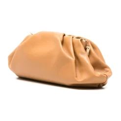 Bottega Veneta Clutch*Stilfuld Lædertaske Beige