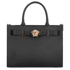 Versace Indkøbstasker*Stilfuld lædertaske Sort