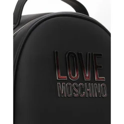 Love Moschino Rygsække*Stilfuld Rygsæk med Justerbare Stropper Sort