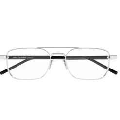 Saint Laurent Briller*Stilfuld sort læderskuldertaske Grå