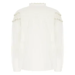 Marant étoile Bluser & Skjorter*Stilfuld Top til Trendy Looks Hvid
