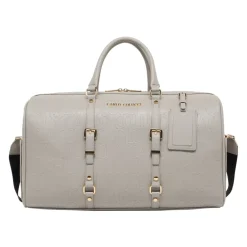 Carlo Colucci Rejsetasker*Stilfuld Weekender Taske Grå