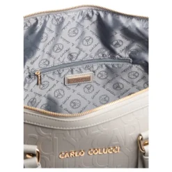 Carlo Colucci Rejsetasker*Stilfuld Weekender Taske Grå