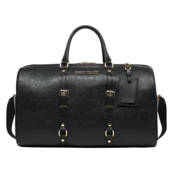 Carlo Colucci Rejsetasker*Stilfuld Weekender Taske til Korte Ture Sort