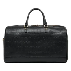 Carlo Colucci Rejsetasker*Stilfuld Weekender Taske til Korte Ture Sort