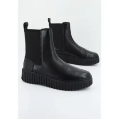 Clarks Chelsea Boots*Stilfulde Chelsea-støvler i Maple Finish Sort