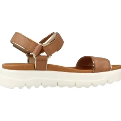 Geox Sandaler*Stilfulde flade sandaler Brun