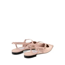 Jimmy Choo Ballerina Sko*Stilfulde flade sko med ankelspænde Pink