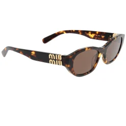 Miu Miu Solbriller*Stilfulde solbriller til modebevidste looks Brun