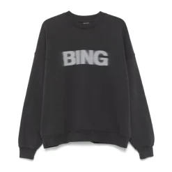 Anine Bing Sweatshirts*Stilfulde Sweaters Kollektion Sort