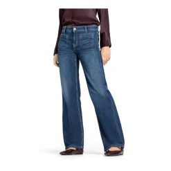 Cambio Jeans*Stilfulde Tess Kvinders Mode Jeans Blå