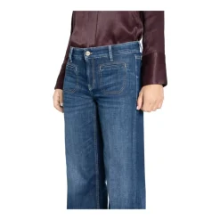 Cambio Jeans*Stilfulde Tess Kvinders Mode Jeans Blå