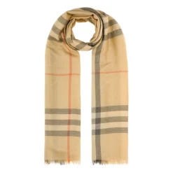 Burberry Tørklæder*Stilfulde Tørklæder og Sjal Samling Beige
