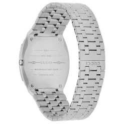 Gucci Ure*Stålur med flerlags design og Interlocking G motiv Grå