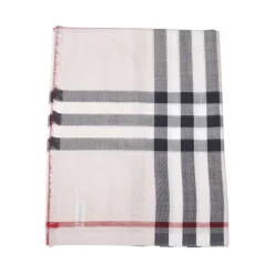Burberry Tørklæder*Stone Check Scarf Multifarvet