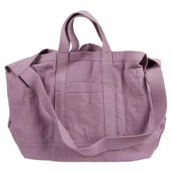 Tekla Indkøbstasker*Stor Bomuldstote Bag Lilla