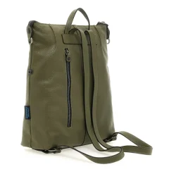 Gabs Rygsække*Stor læder militær rygsæk Shopper Grøn