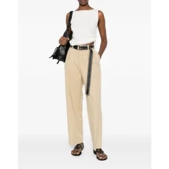 Dunst Bukser*Straight Chino Bukser Beige