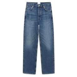 Anine Bing Jeans*Straight Jeans Blå