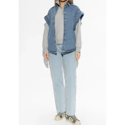 Re/Done Jeans*Straight-leg Jeans Blå