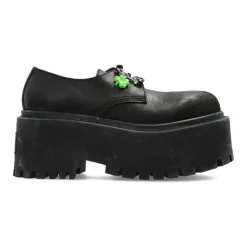 Balenciaga Snøresko*Strike Platform Derby Sort