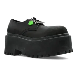Balenciaga Snøresko*Strike Platform Derby Sort
