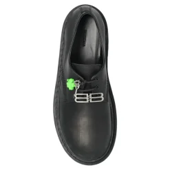 Balenciaga Snøresko*Strike Platform Derby Sort