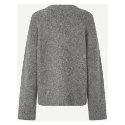Samsøe Samsøe Striktrøjer & Sweatere*Strikket Cardigan Grå