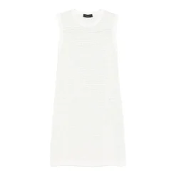 Fabiana Filippi Kjoler*Strikket Kjole Hvid