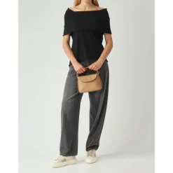 Liviana Conti Bluser & Skjorter*Strikket Top Sort