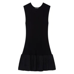 Emporio Armani Kjoler*Strikkjole med Rouge Detalje Sort