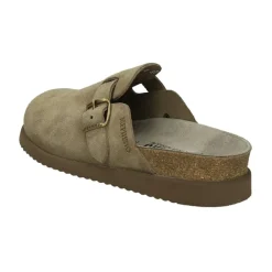 Mephisto Loafers*Suede Flade Sandaler med Spænde Lukning Grå