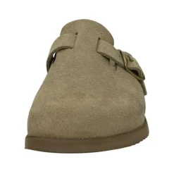 Mephisto Loafers*Suede Flade Sandaler med Spænde Lukning Grå