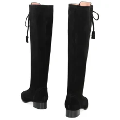 Alberta Ferretti Støvler*Suede leather boots Sort