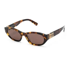 Miu Miu Solbriller*Sunglasses Brun