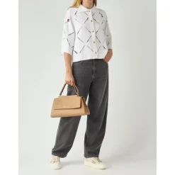 Orciani Håndtasker*Sveva Longuette Soft Skuldertaske Beige