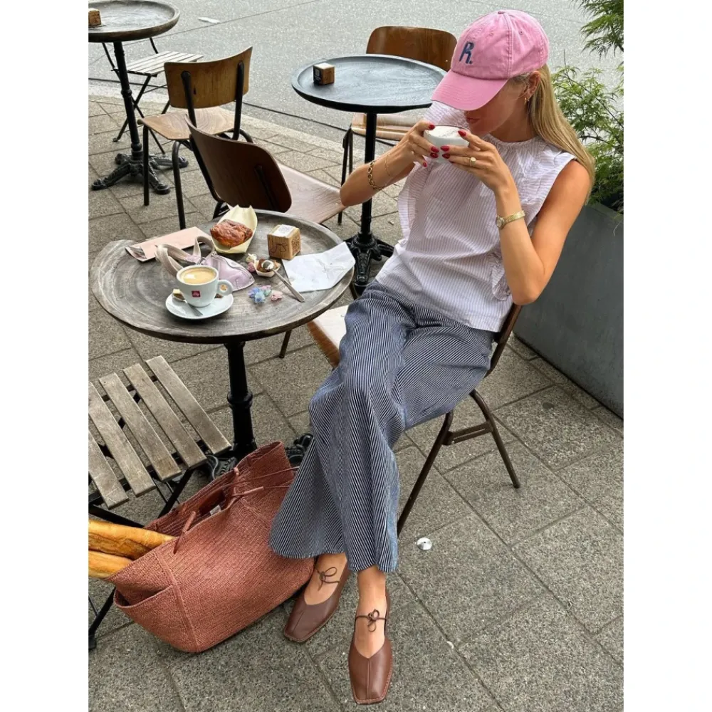 ALOHAS Ballerina Sko*Sway Ballerina-sko i læder Brun