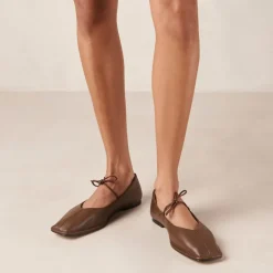ALOHAS Ballerina Sko*Sway Ballerina-sko i læder Brun