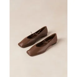 ALOHAS Ballerina Sko*Sway Ballerina-sko i læder Brun
